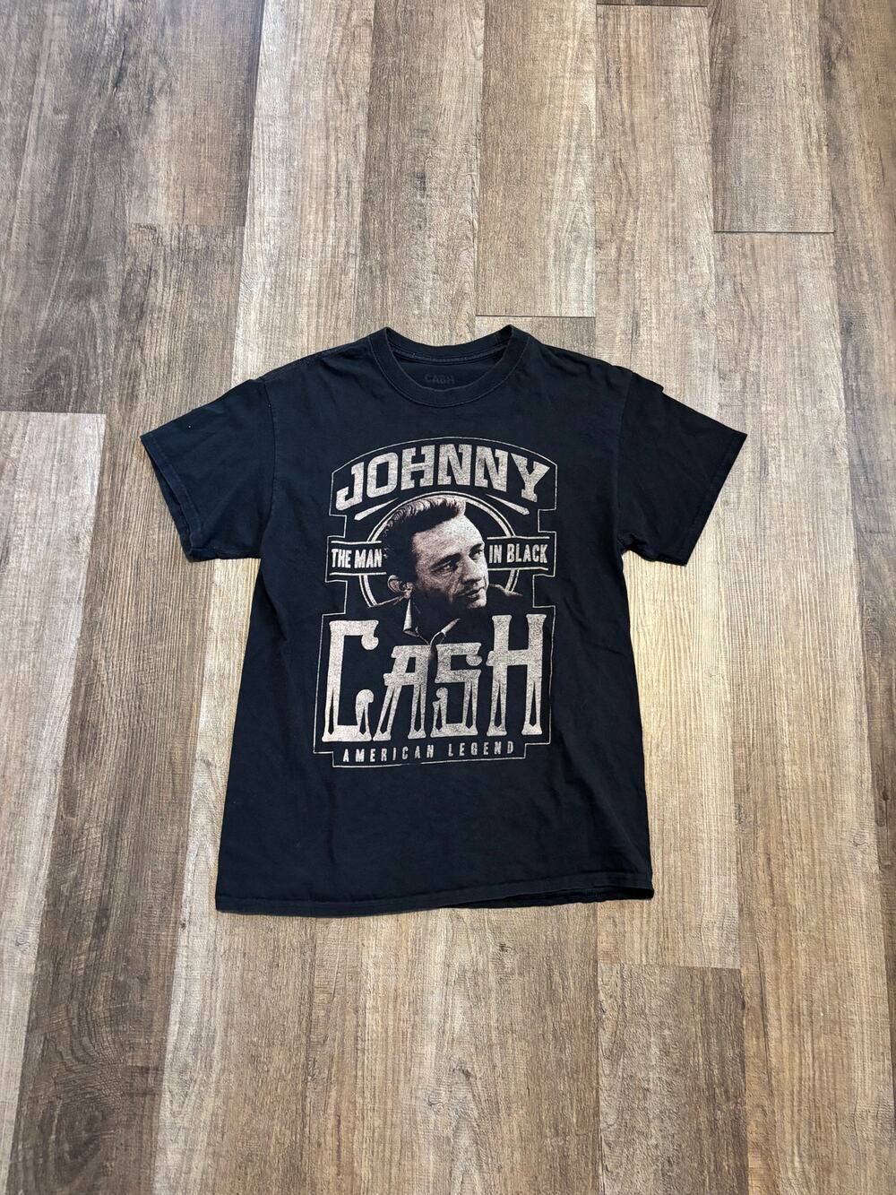 Johnny Cash 'The Man in Black' Graphic Tee Shirt